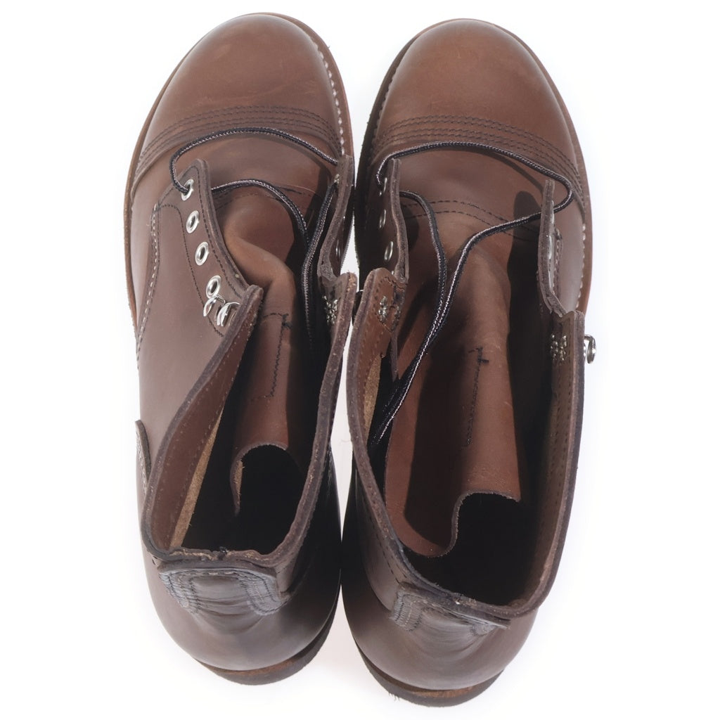 RED WING(レッド ウイング) Iron Ranger 08111-3 アイアンレンジャー アンバーハーネス キャップドトゥ ワークブーツ US11/29.0cm ブラウン