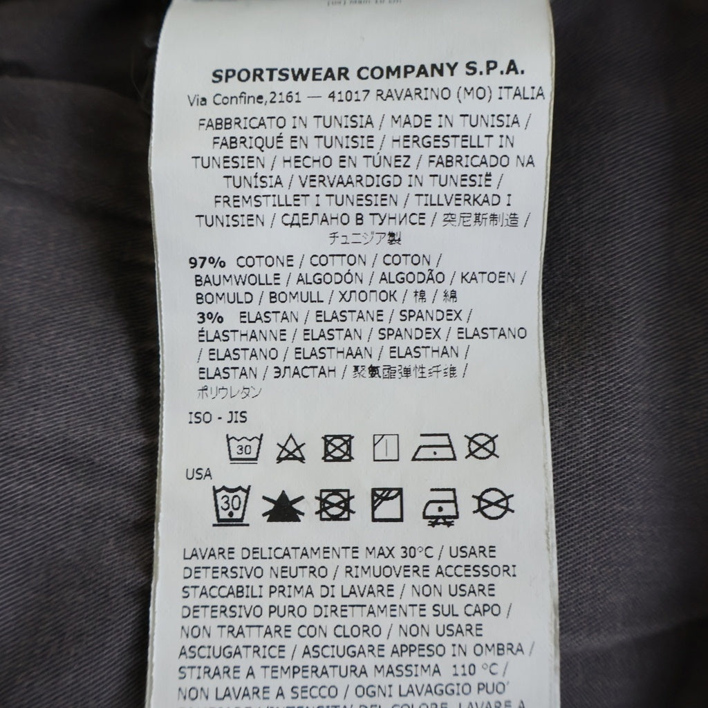 STONE ISLAND(ストーンアイランド) Straight-Leg Cargo Trousers ロゴワッペン カーゴパンツ パープル 741530504 741530504
