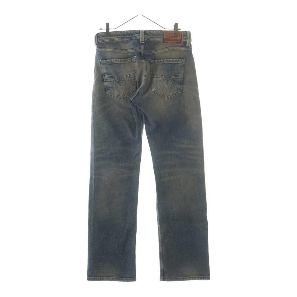 DIESEL(ディーゼル) 1985 LARKEE ダメージ加工 レギュラーフィット ストレートデニムパンツ インディゴ 00C06P 00C06P