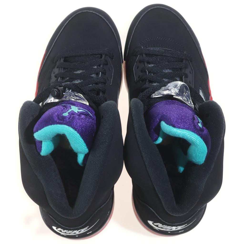 NIKE(ナイキ) AIR JORDAN 5 RETRO TOP3 CZ1786-001 エアジョーダン5 レトロ ハイカットスニーカー ブラック/レッド US9/27.0cm