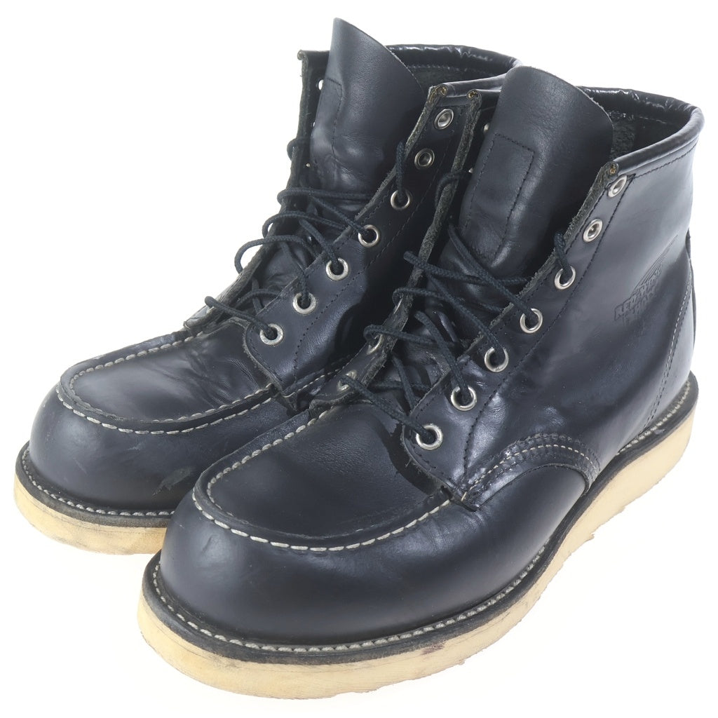 RED WING(レッド ウイング) 8179 IRISH SETTER BOOTS アイリッシュセッター モックトゥ レザー ワークブーツ ブラック