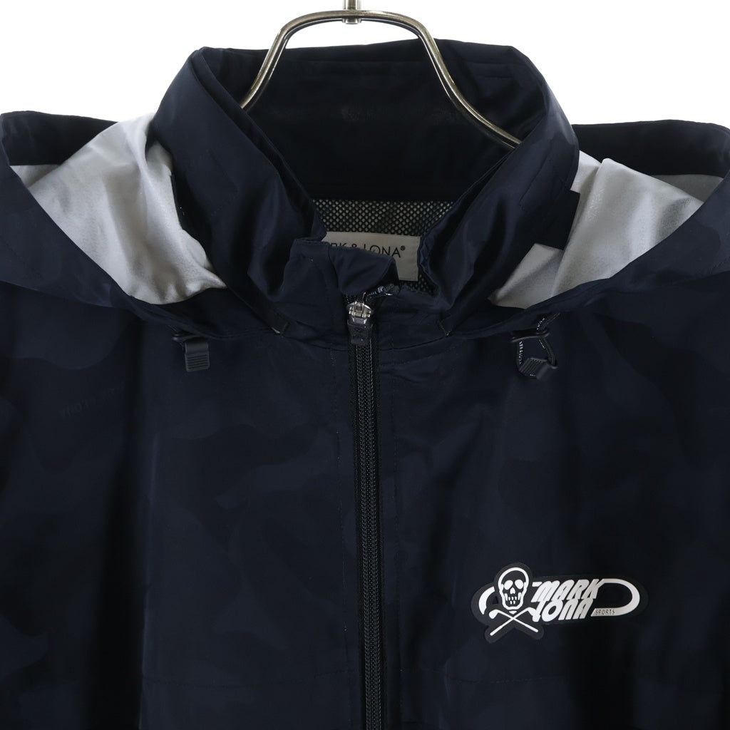 MARK&LONA(マークアンドロナ) Jamming Function Jacket ゴルフウェア ジップアップジャケット ネイビー MLM-3A-AD03