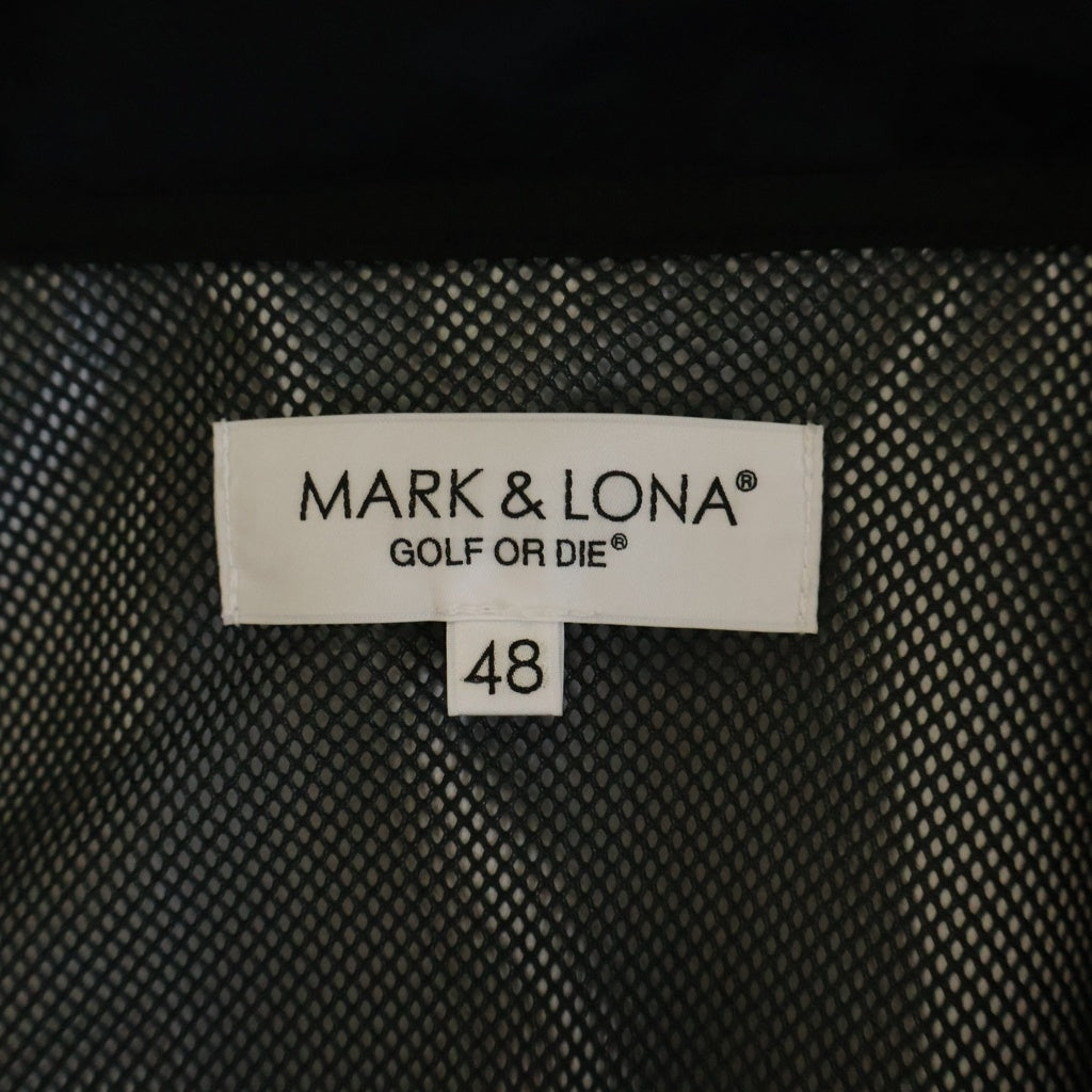 MARK&LONA(マークアンドロナ) Jamming Function Jacket ゴルフウェア ジップアップジャケット ネイビー MLM-3A-AD03