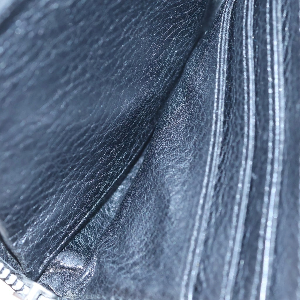 CHROME HEARTS(クロムハーツ) HLF RC F ZIP XS FILI PLS フィリグリープラス レザーハーフウォレット 財布 ブラック -