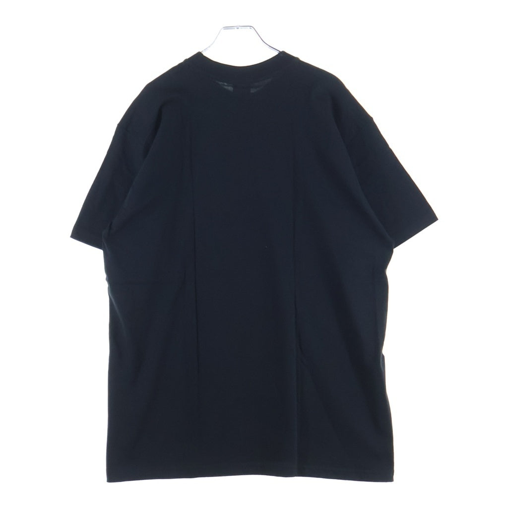 SUPREME(シュプリーム) 22SS ×BURBERRY Box Logo Tee バーバリー ボックスロゴ クルーネック 半袖Tシャツ カットソー ブラック