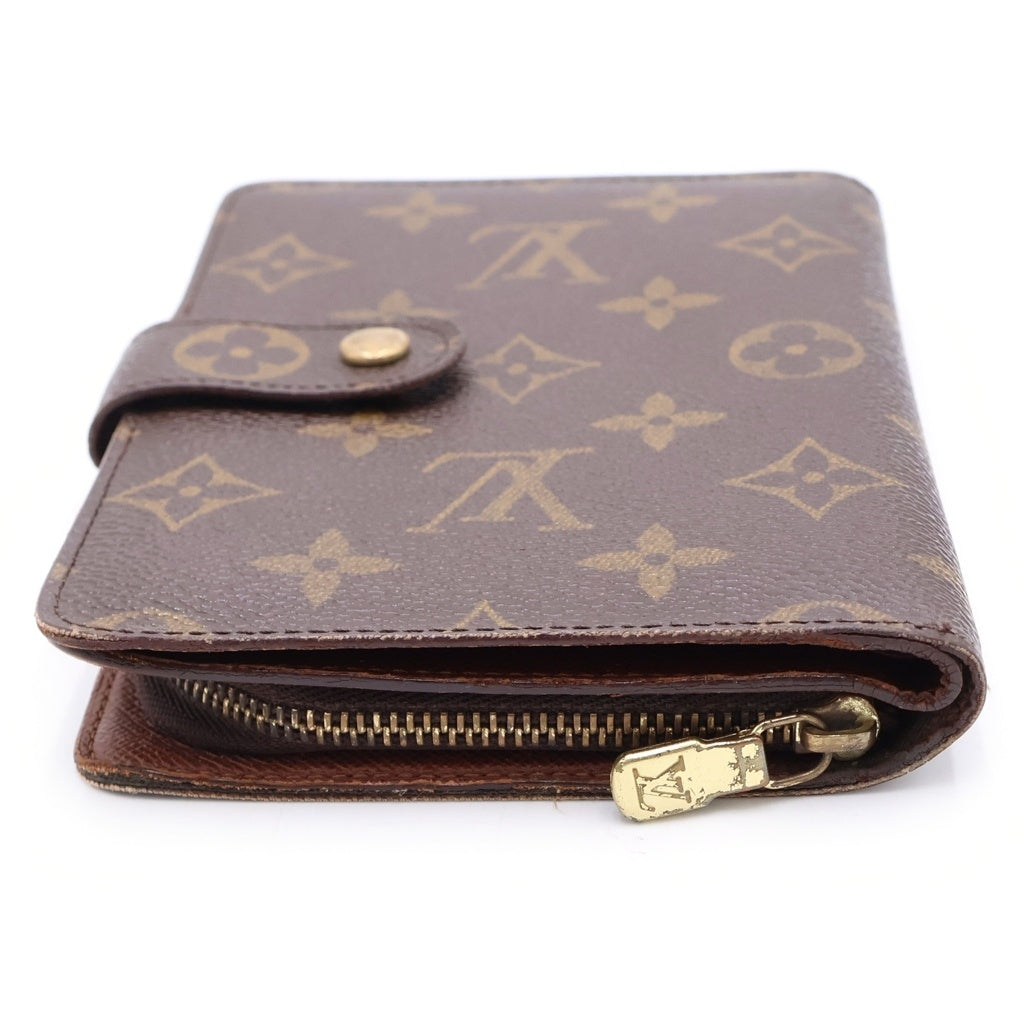 LOUIS VUITTON(ルイヴィトン) ポルトパピエ モノグラム ジップウォレット 二つ折り財布 M61207 レディース