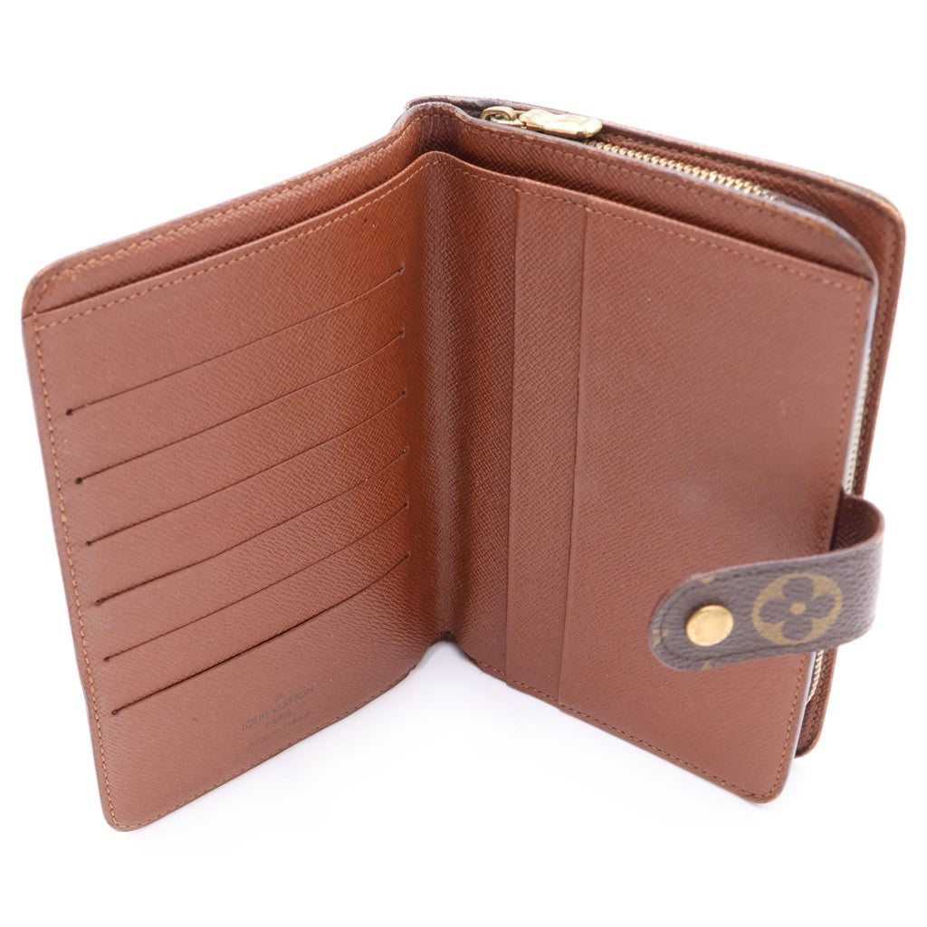 LOUIS VUITTON(ルイヴィトン) ポルトパピエ モノグラム ジップウォレット 二つ折り財布 M61207 レディース