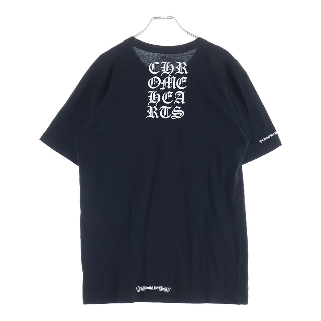CHROME HEARTS(クロムハーツ) CH T-SHRT 英字ロゴプリント半袖Tシャツ カットソー ブラック