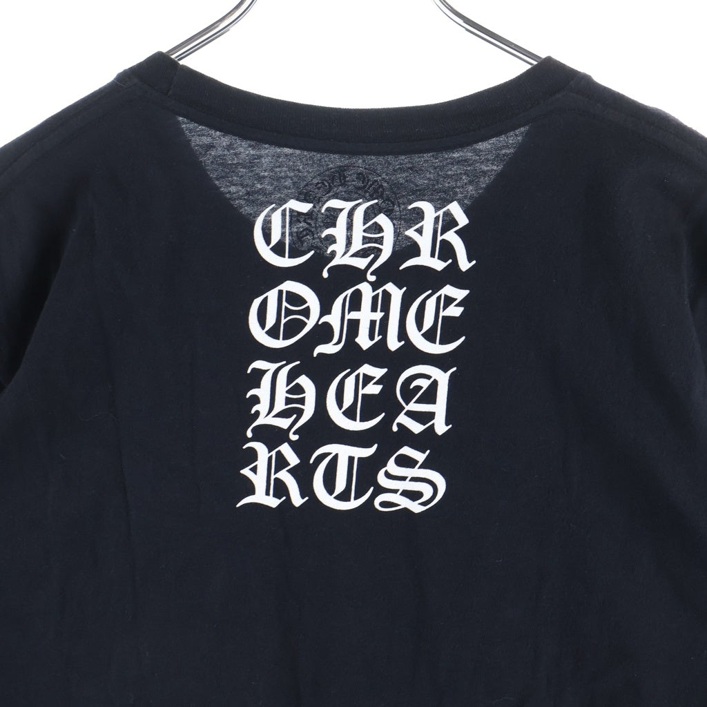 CHROME HEARTS(クロムハーツ) CH T-SHRT 英字ロゴプリント半袖Tシャツ カットソー ブラック
