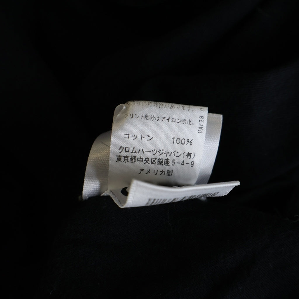 CHROME HEARTS(クロムハーツ) CH T-SHRT 英字ロゴプリント半袖Tシャツ カットソー ブラック