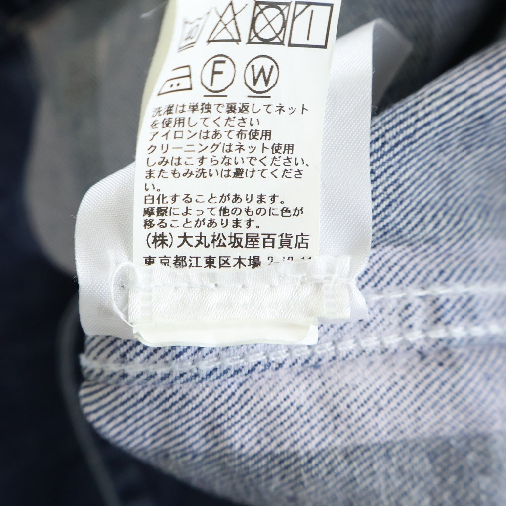 SUNNEI(スンネイ) 4-Pocket Over Denim Jacket オーバーデニムジャケット インディゴ CRTWXOUW016