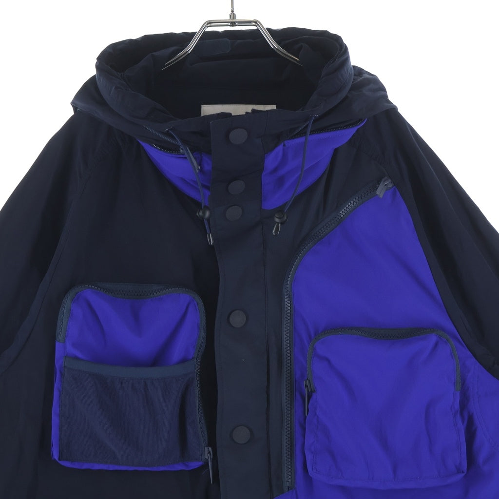 White Mountaineering(ホワイトマウンテニアリング) MULTI POCKETS MOUNTAIN PARKA マルチポケット マウンテンパーカー ネイビー/ブルー WM2471204