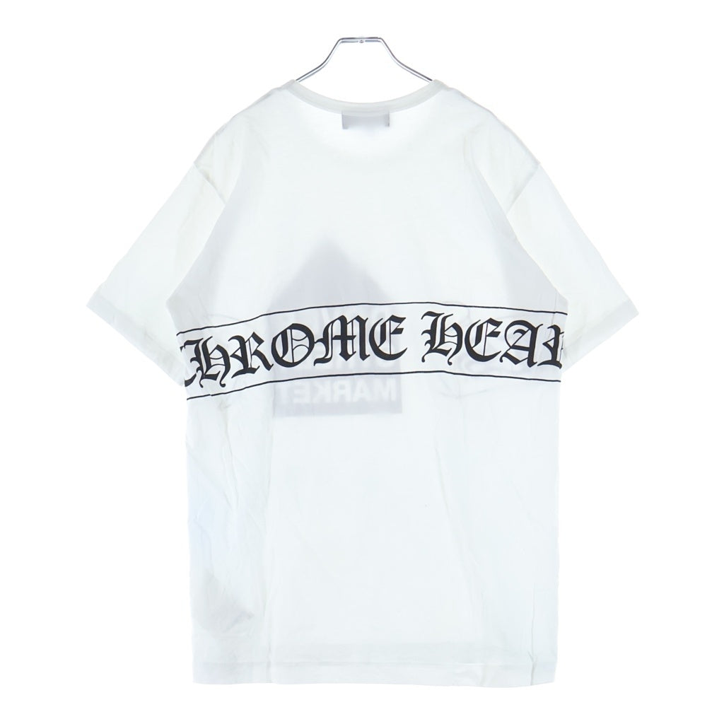 CHROME HEARTS(クロムハーツ) ×COMME des GARCONS DOVER STREET MARKET コムデギャルソン ドーバーストレートマーケット 半袖Tシャツ カットソー ホワイト