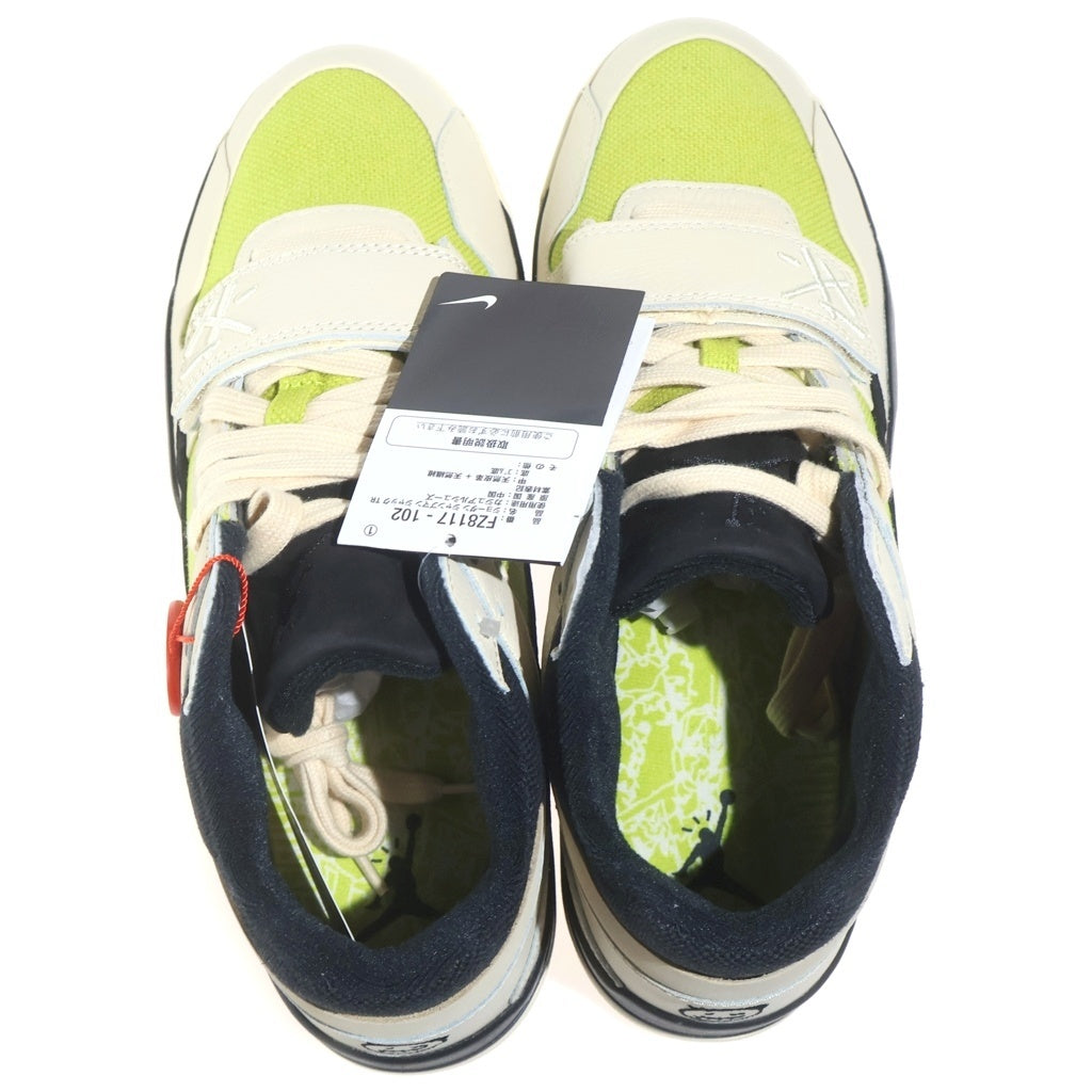 NIKE(ナイキ) ×TRAVIS SCOTT JORDAN ジョーダン ジャンプマンジャック ブライトカクタス ローカットスニーカー US10.5/28.5cm FZ8117-102