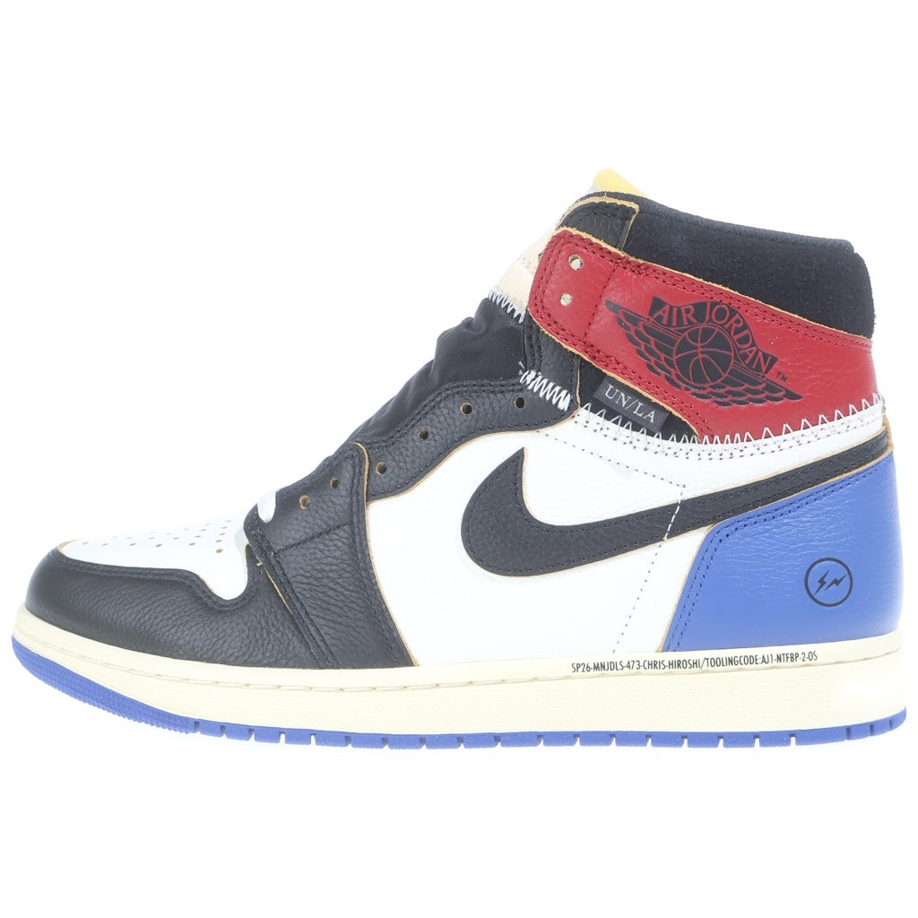 NIKE(ナイキ) ×fragment design ×UNION AIR JOUDAN 1 HIGH OG IO7847-002 エアジョーダン1 ハイカットスニーカー US10.5/28.5cm