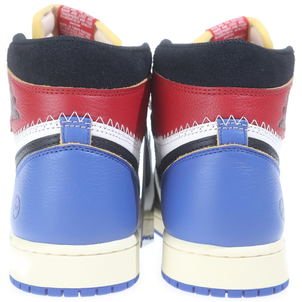 NIKE(ナイキ) ×fragment design ×UNION AIR JOUDAN 1 HIGH OG IO7847-002 エアジョーダン1 ハイカットスニーカー US10.5/28.5cm
