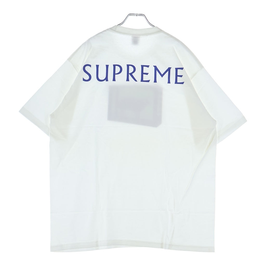 SUPREME(シュプリーム) 25SS Damien Hirst Tee ダミアンハースト プリントロゴ 半袖Tシャツ カットソー ホワイト