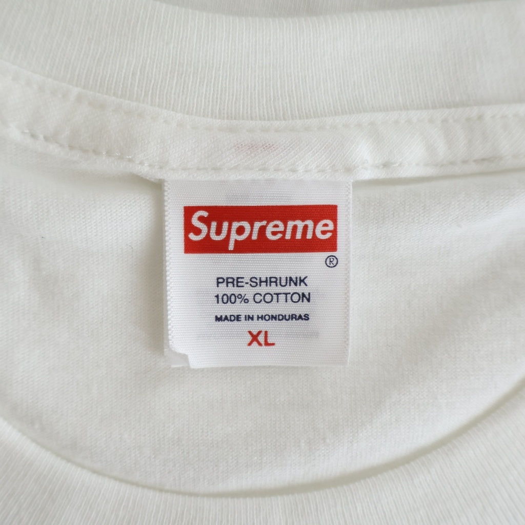 SUPREME(シュプリーム) 25SS Damien Hirst Tee ダミアンハースト プリントロゴ 半袖Tシャツ カットソー ホワイト