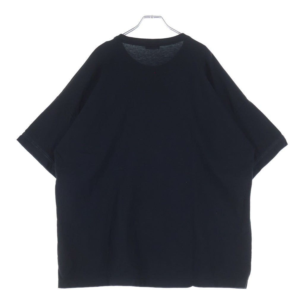 DIOR(ディオール) ×Stone Island Cotton Jersey T-shirt ストーンアイランド コットンジャージー 半袖Tシャツカットソー ブラック 493J638B0554