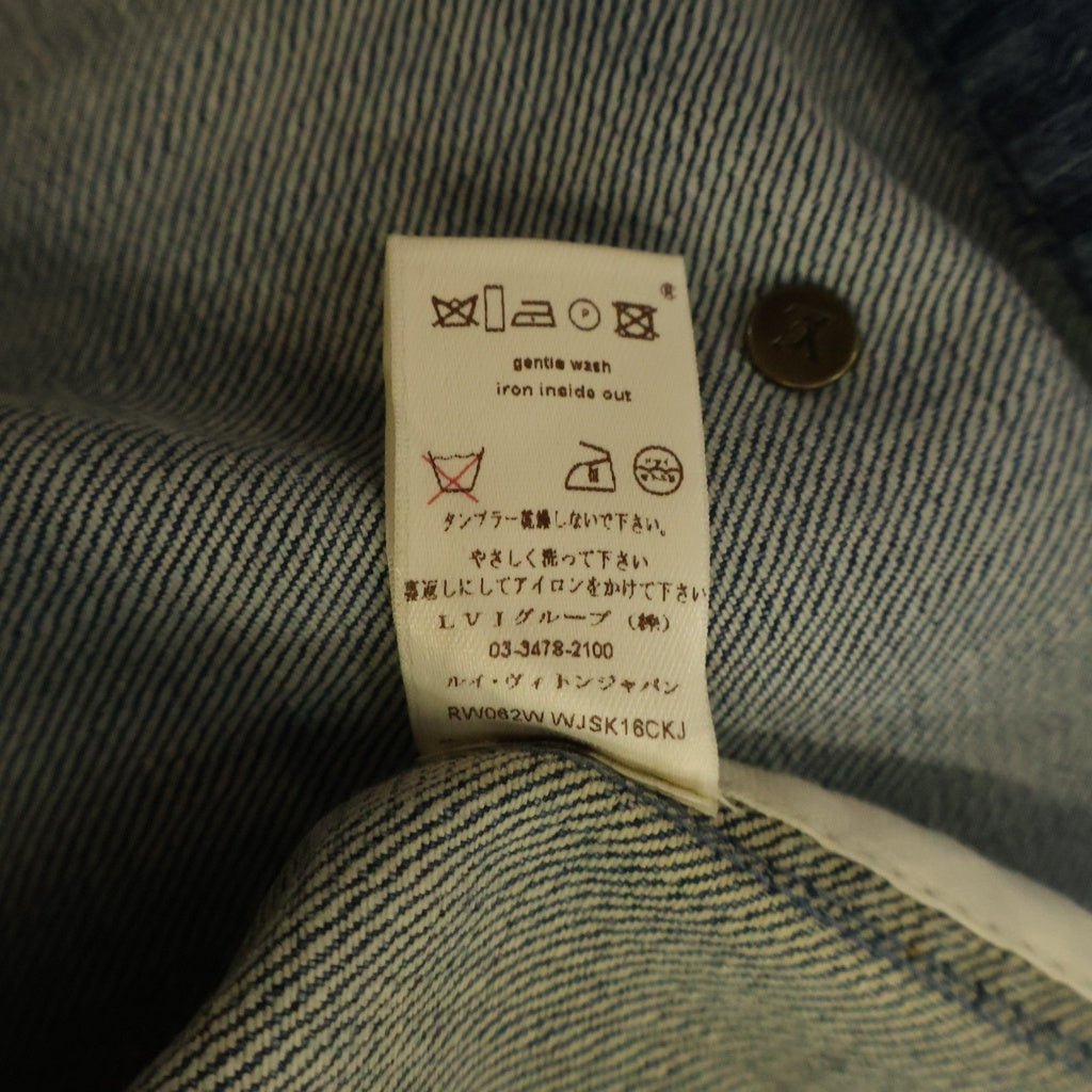 LOUIS VUITTON(ルイヴィトン) 06AW モノグラム デニムスカート インディゴ RW062W WJSK16CKJ レディース