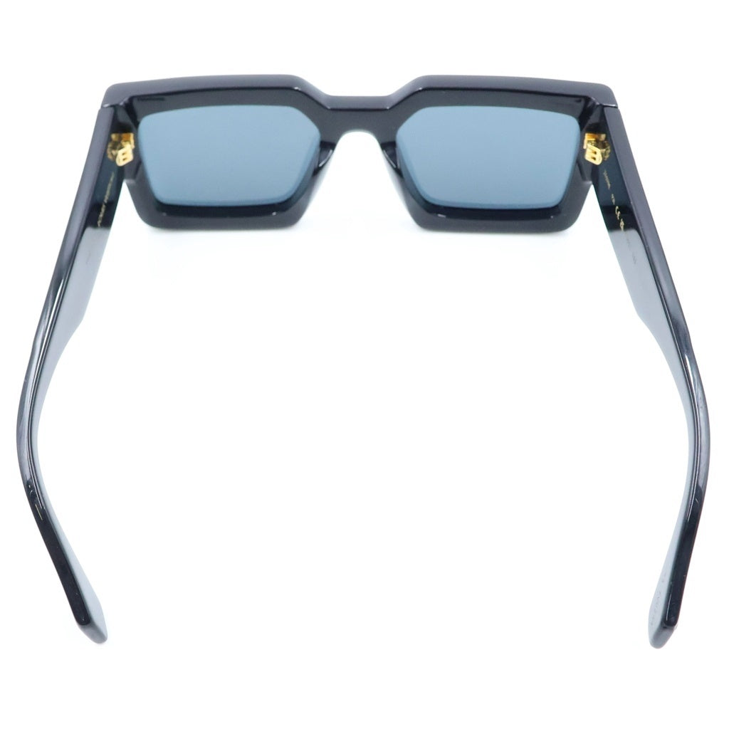LOUIS VUITTON(ルイヴィトン) LV CLASH SQUARE SUNGLASSES メタルロゴ クラッシュ スクエア サングラス アイウエア 眼鏡 ブラック Z1579E