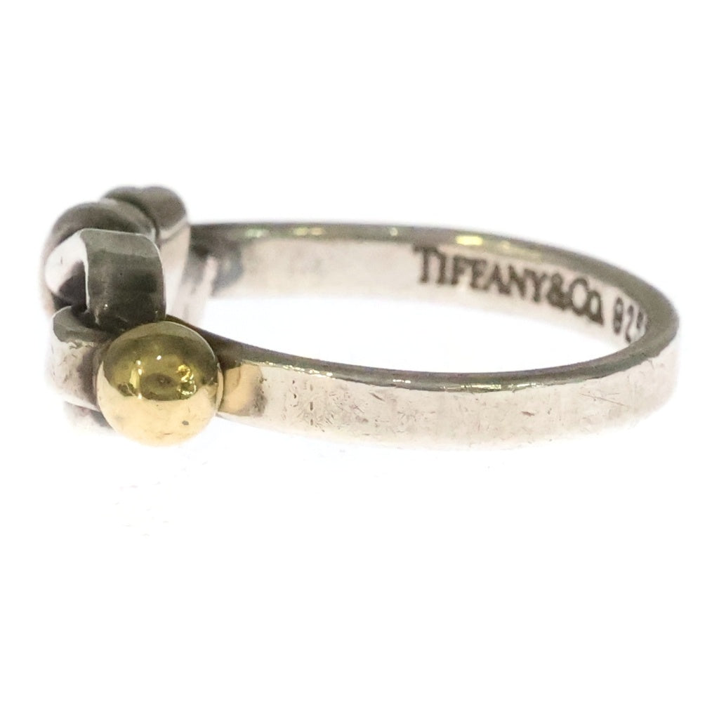 TIFFANY & Co.(ティファニー) フラットワイヤー ラブノット リング シルバー レディース