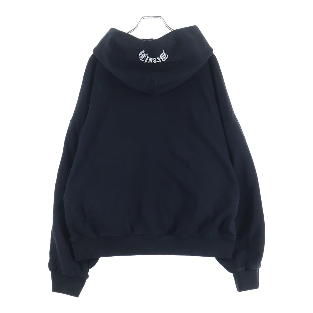 BREATH(ブレス) OLD ENGRISH LOGO オールドイングリッシュロゴ フーディー ブラック