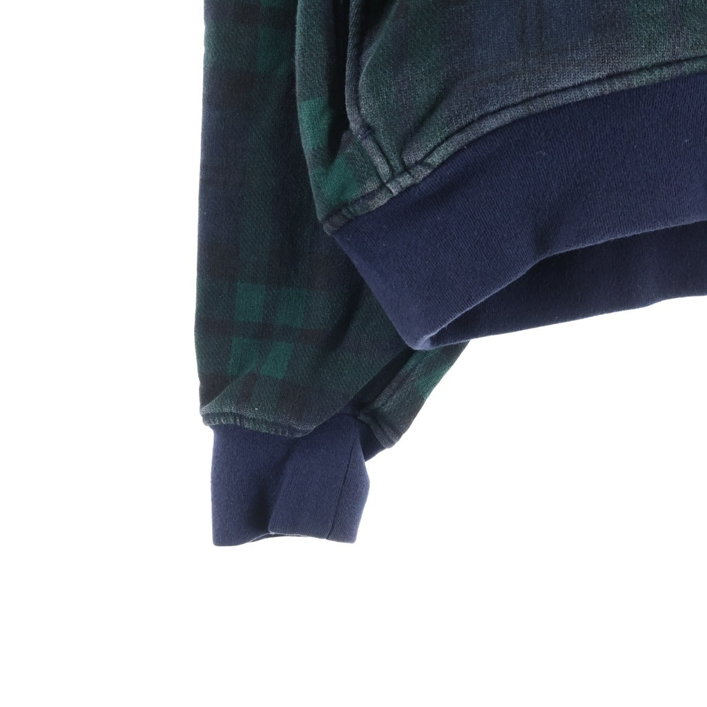 FEAR OF GOD(フィアオブゴッド) FIFTH COLLECTION 5thコレクション タータンチェック プルオーバーパーカー グリーン 5C17FTP