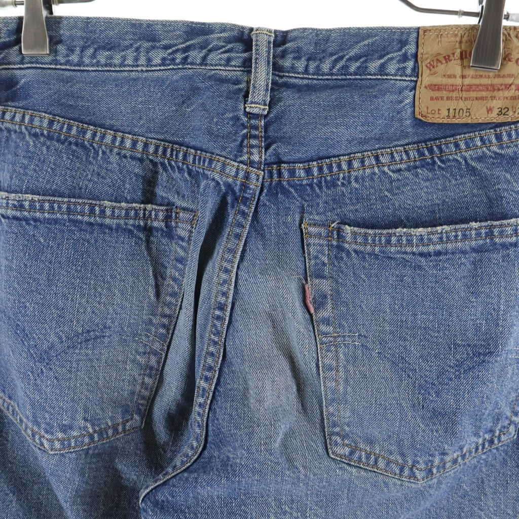 WAREHOUSE(ウェアハウス) Lot.1105 ストレートデニムパンツ インディゴ