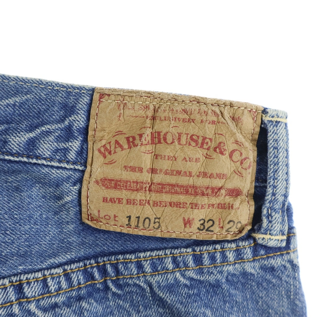 WAREHOUSE(ウェアハウス) Lot.1105 ストレートデニムパンツ インディゴ