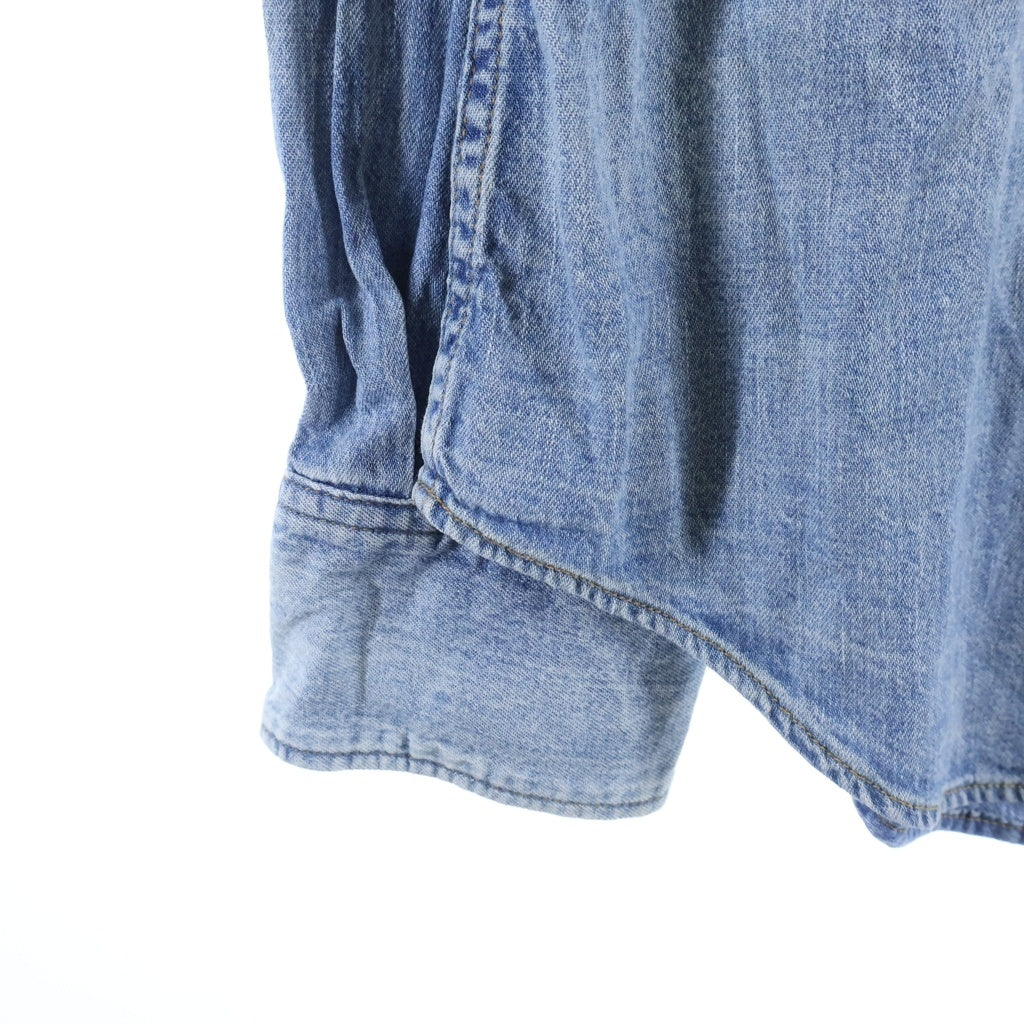 SAINT LAURENT PARIS(サンローランパリ) 15AW ウエスタンシャツ 長袖シャツ インディゴ 391674 Y880I