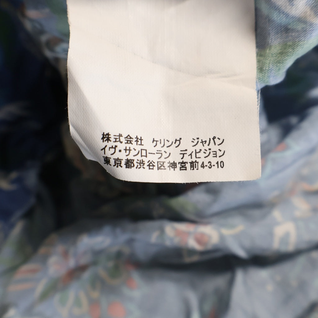 SAINT LAURENT PARIS(サンローランパリ) 17SS カープリント長袖シャツ マルチ 411620 Y317P