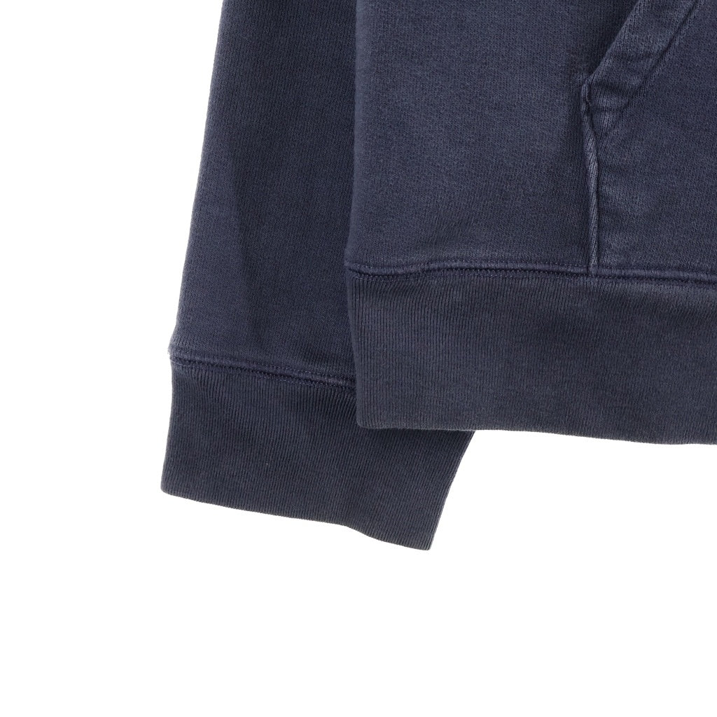 CHROME HEARTS(クロムハーツ) GRP Y NOT PAPER JAM Raglan Pullover Hoodie クロスレザーパッチ ワイノットラグランプルオーバーフーディ プルオーバースウェット パーカー ネイビー/レッド