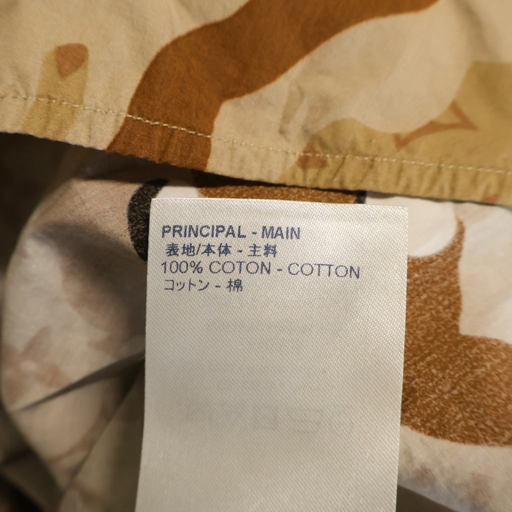LOUIS VUITTON(ルイヴィトン) 20SS カモDNAオセアンモノグラム長袖シャツ ブラウン RM201M TKJ HIS07W