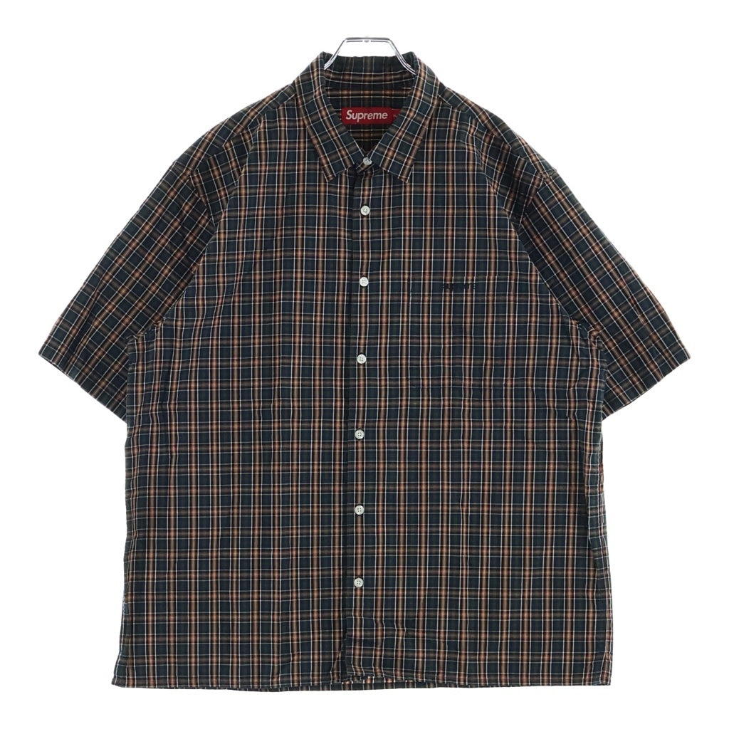 SUPREME(シュプリーム) 26SS 2Mini Plaid Shirt 半袖シャツ ボーダー マルチカラー