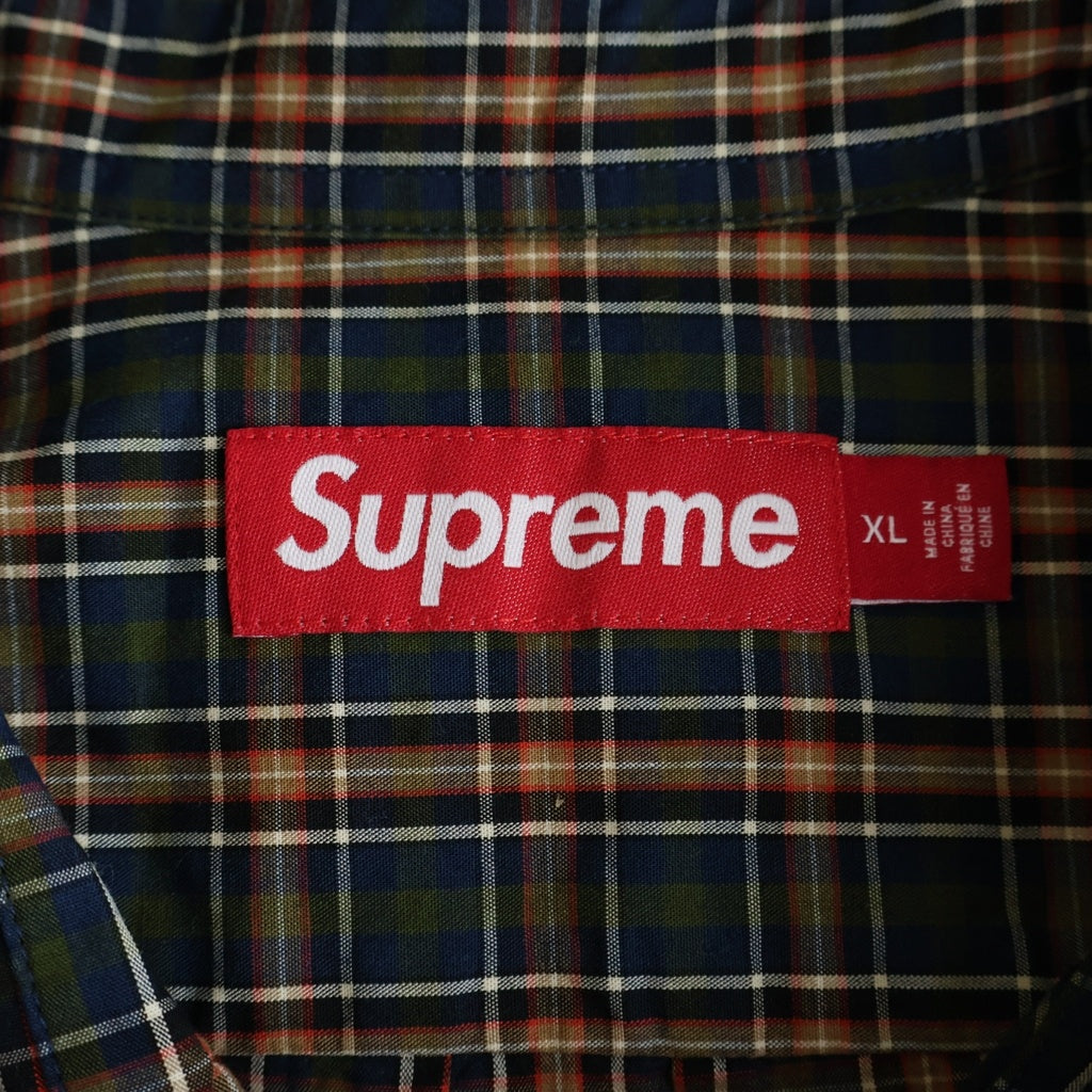 SUPREME(シュプリーム) 26SS 2Mini Plaid Shirt 半袖シャツ ボーダー マルチカラー