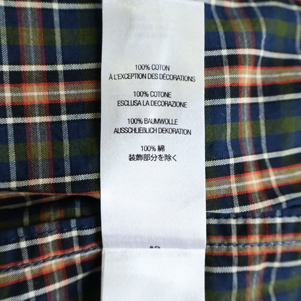 SUPREME(シュプリーム) 26SS 2Mini Plaid Shirt 半袖シャツ ボーダー マルチカラー