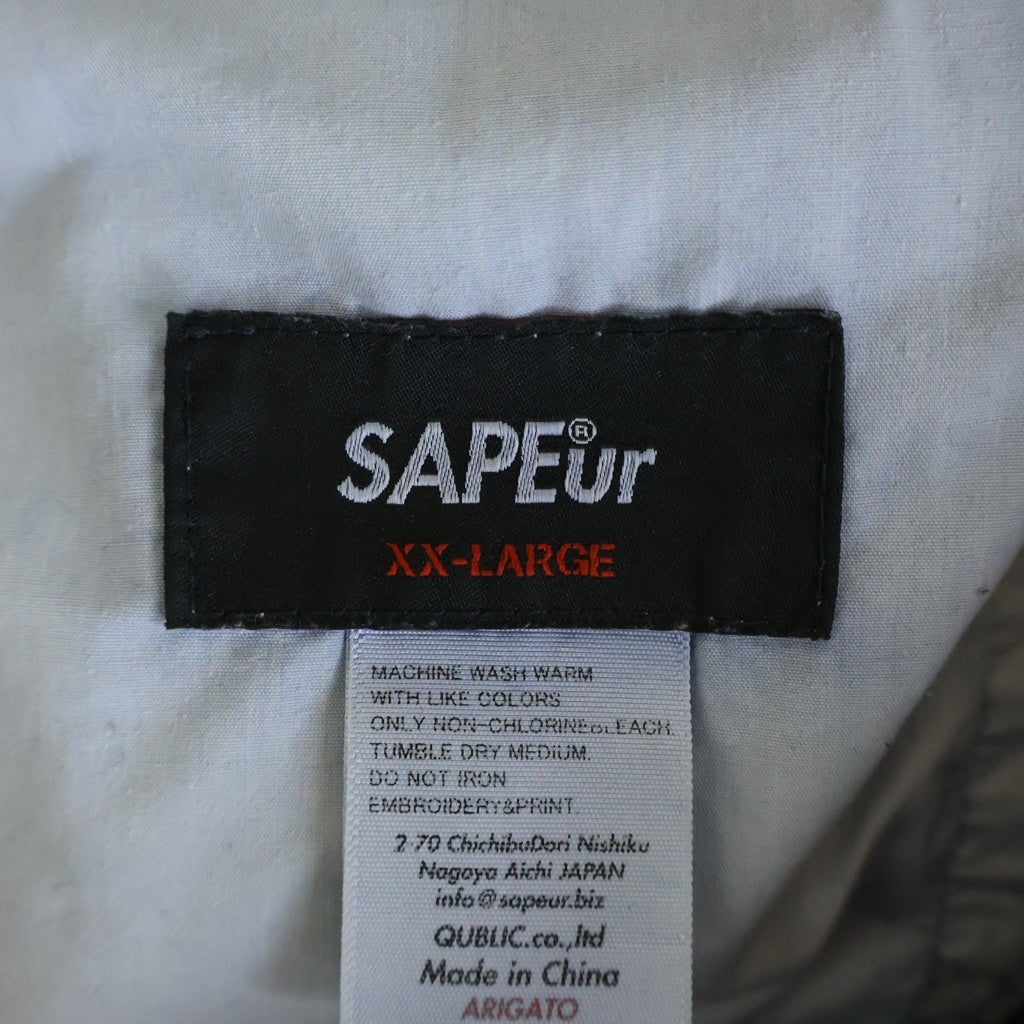 SAPEur(サプール) Vintage Denim Track Pants Indigo デニムパンツ インディゴ