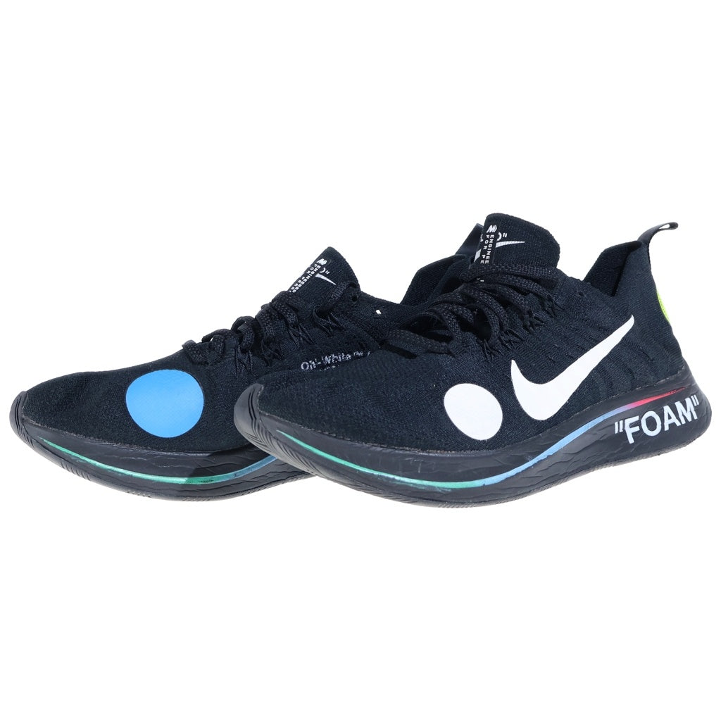 NIKE(ナイキ) ×OFF WHITE ZOOM FLY MERCURIAL FLYKNIT オフホワイト ズームフライ マーキュリアル フライニット ローカットスニーカー 28.5cm AO2115-001