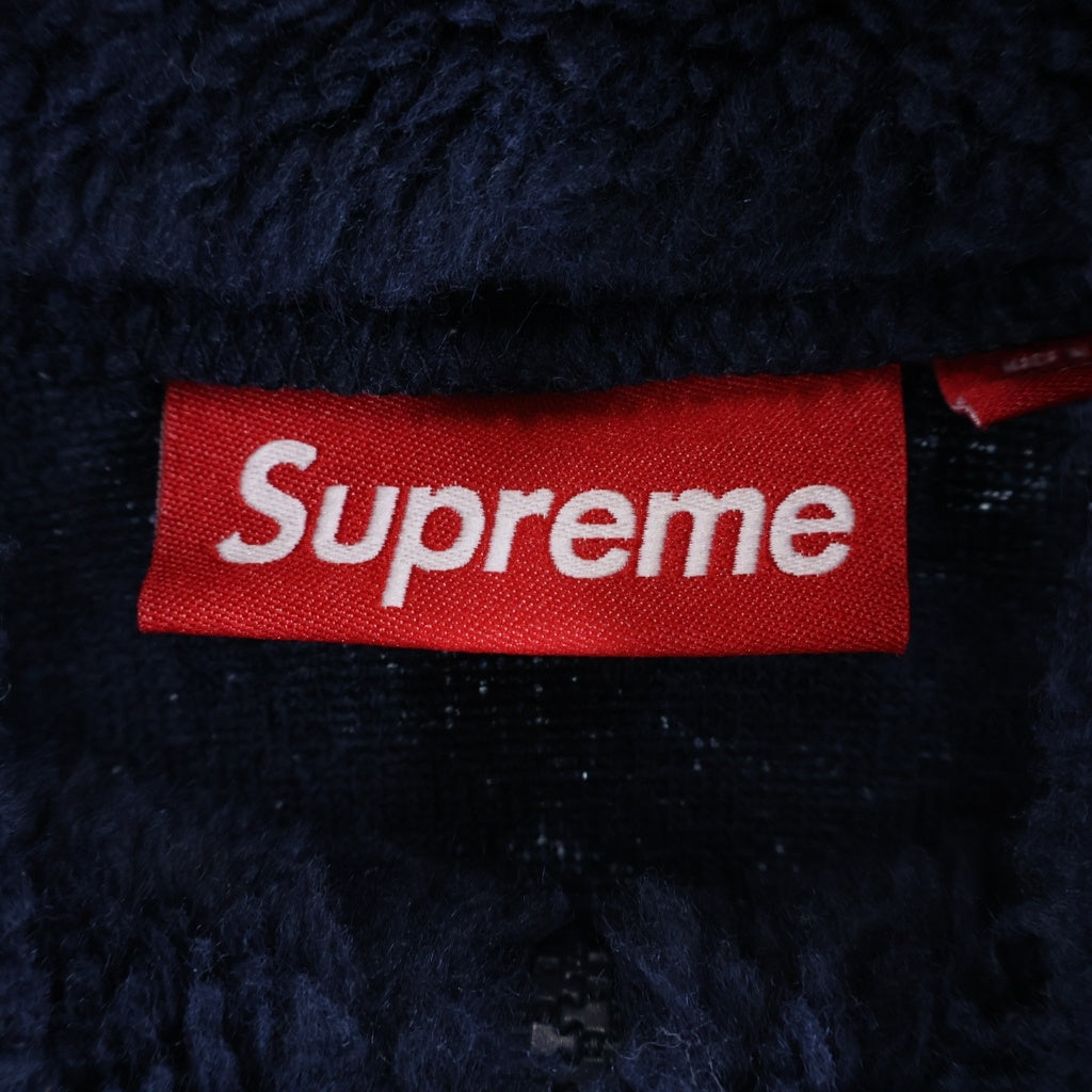 SUPREME(シュプリーム) 25SS Shoulder Logo Fleece Jacket ショルダーロゴ フリースジャケット ブルー