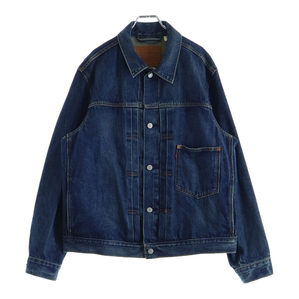 Levi's premium(リーバイスプレミアム) ×EDIFICE Type1 DENIM JACKET デニムトラッカージャケット インディゴ A9516-0000