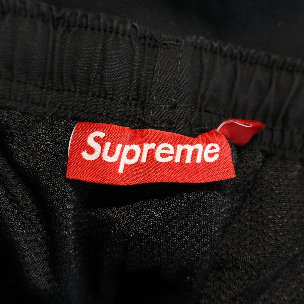 SUPREME(シュプリーム) 24AW Spellout Embroidered Track Pant Black スペルアウト エムブロイダァトラックパンツ ブラック