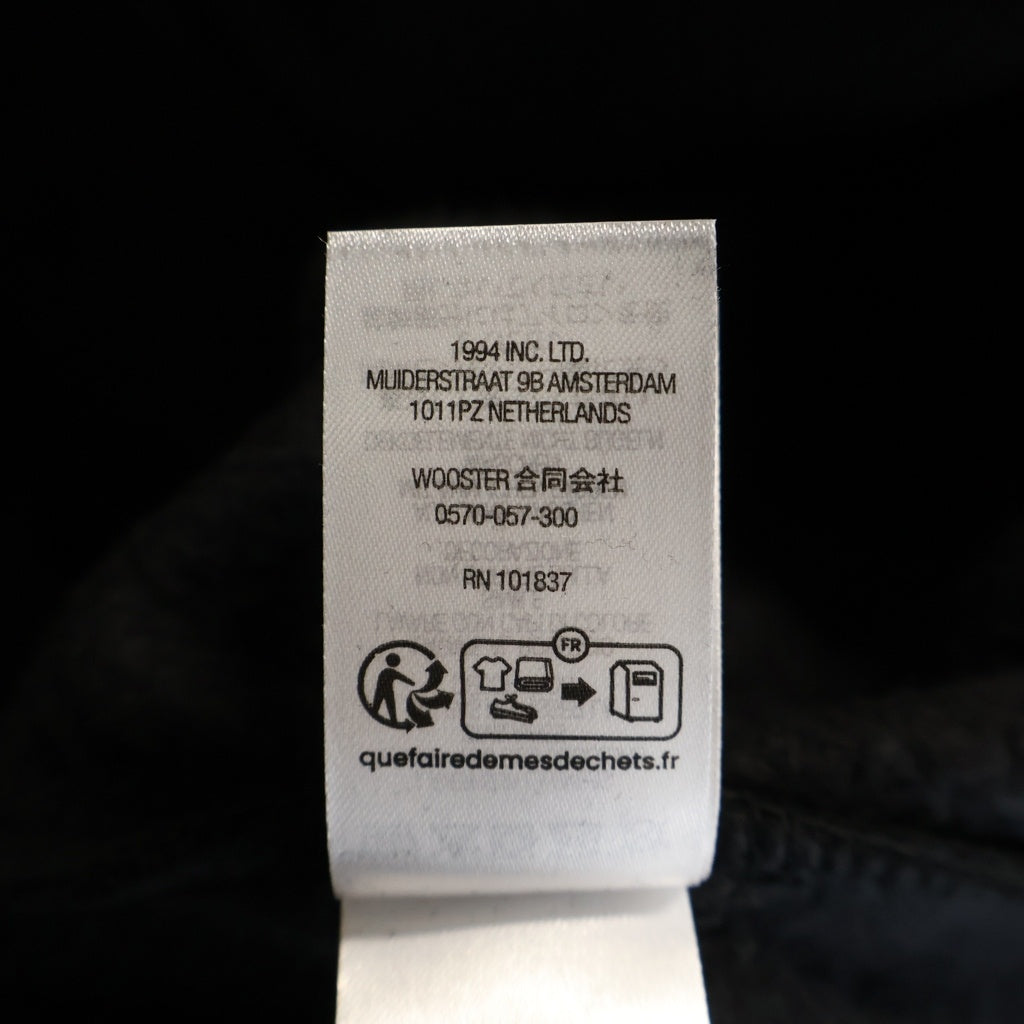 SUPREME(シュプリーム) 25AW Collegiate Applique Zip Up Hooded Sweatshirt ロゴ刺繍 ジップアップパーカー フーディー ブラック