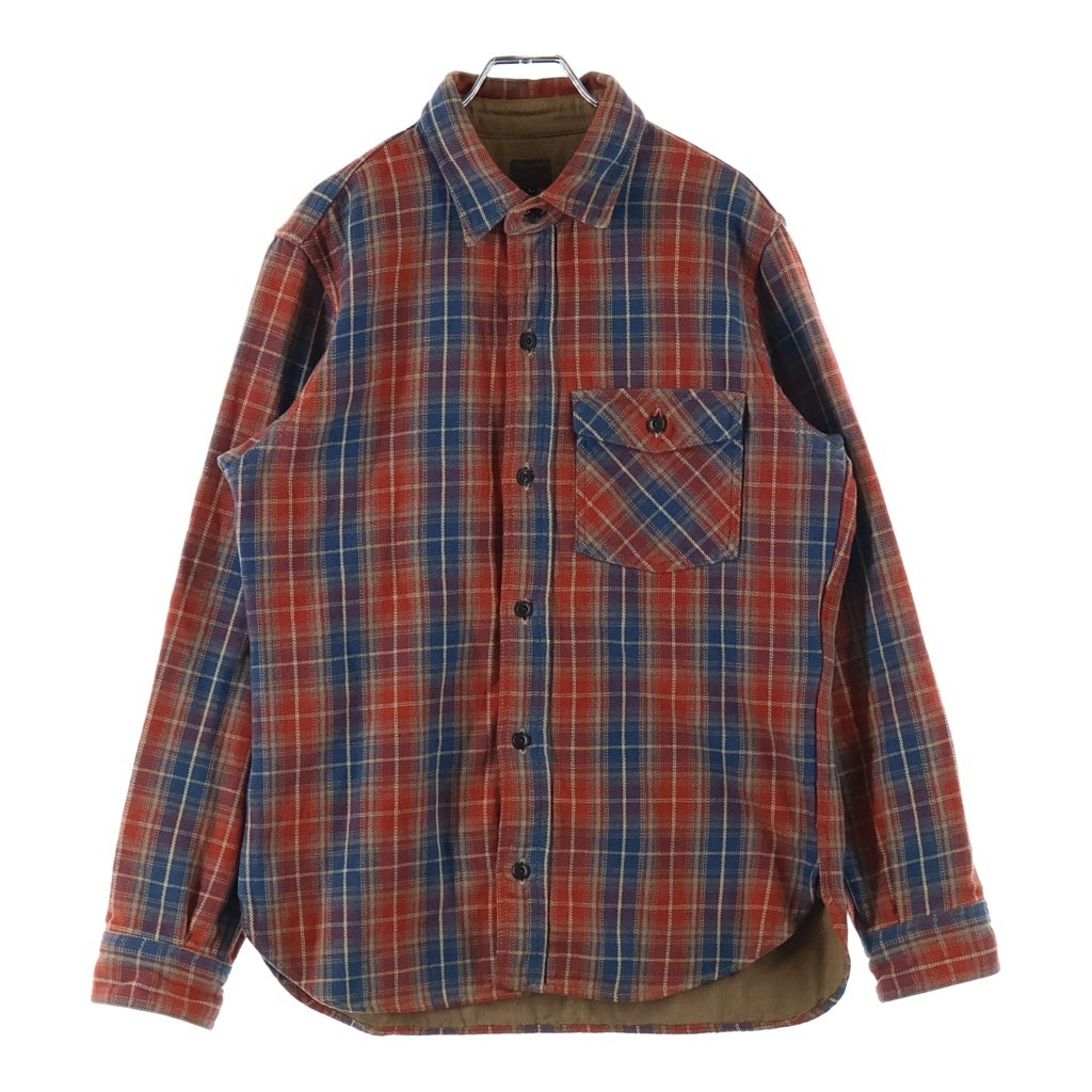 NO BRAND(ノーブランド) DELUXWEAR GRAND ND UNION グランドユニオン HV-36 チェック 長袖シャツ ネルシャツ マルチカラー