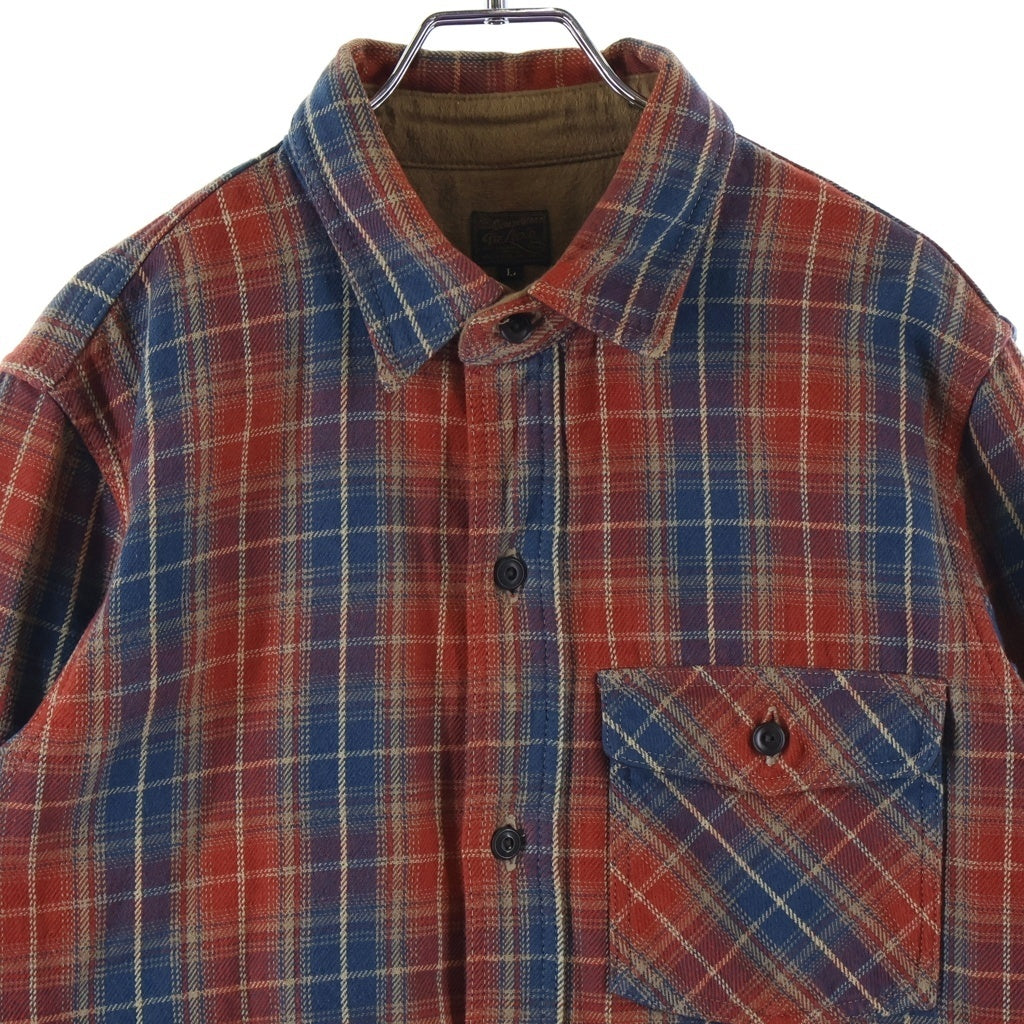 NO BRAND(ノーブランド) DELUXWEAR GRAND ND UNION グランドユニオン HV-36 チェック 長袖シャツ ネルシャツ マルチカラー