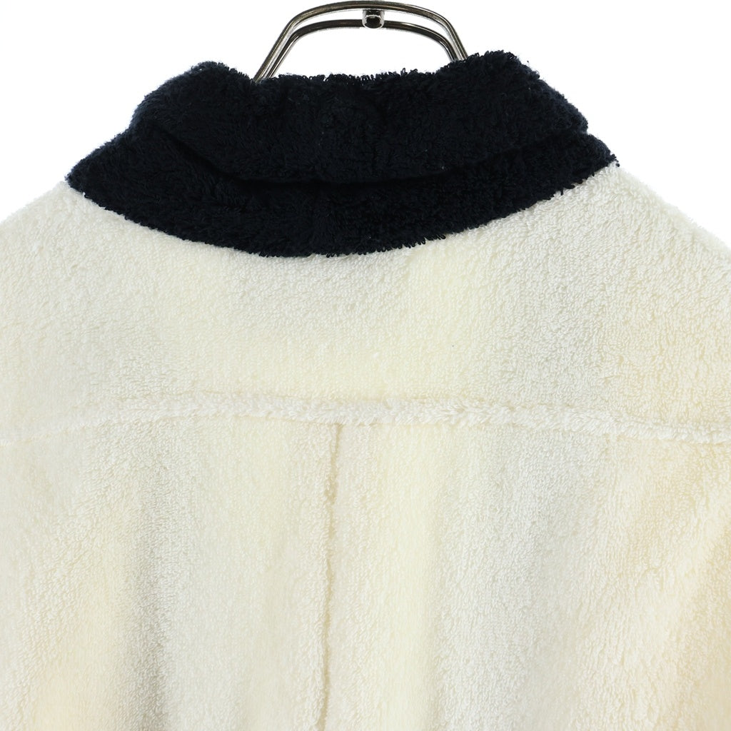 CHANEL(シャネル) ココマークボタン テリークロス ベルトループ オープンジャケット ホワイトP70291V42943 レディース