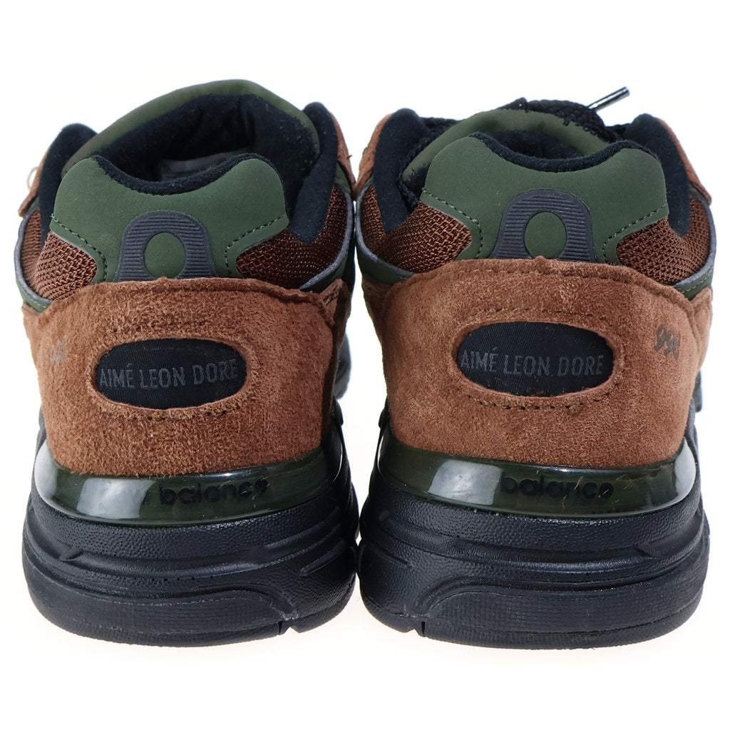 New Balance(ニューバランス) 993 ×AIME LEON DORE エメ レオン ドレ MR993ALD ローカットスニーカー US8/25.0cm ブラウン