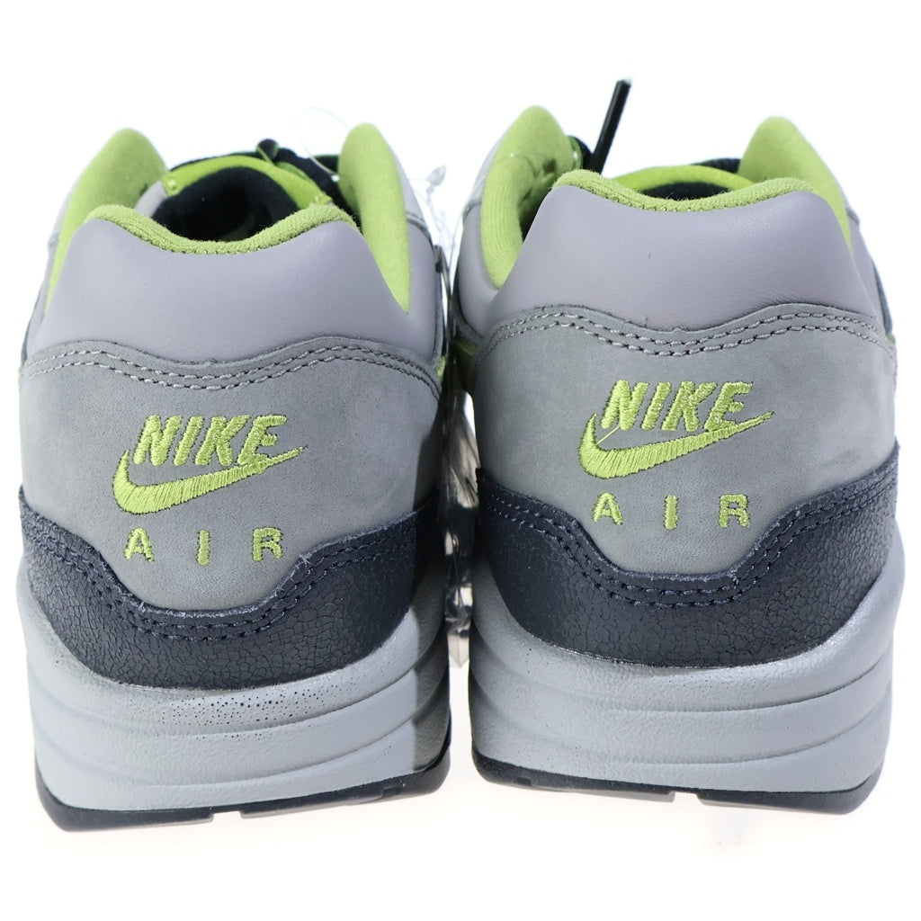 NIKE(ナイキ) × AIR MAX SP ANTHRACITE-PEAR/MEDIUM GREY HF3713-002 ナイキ エア マックス 1 ハフ ローカットスニーカー US7/25.0cm グレー
