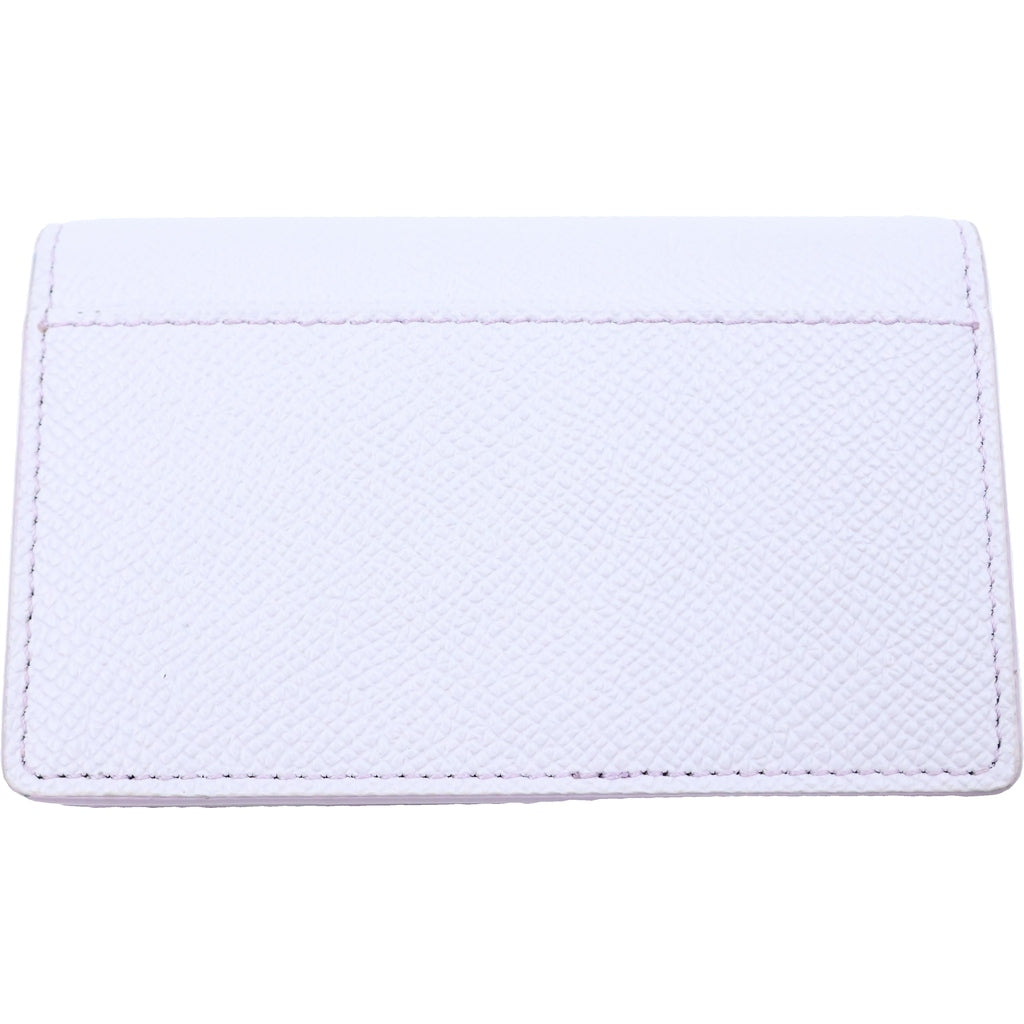 Maison Margiela(メゾンマルジェラ) LEATHER BUSINESS CARD HOLDER レザー ビジネス カードホルダー カードケース ロゴ刺繍 ピンク SA3VX0005 レディース