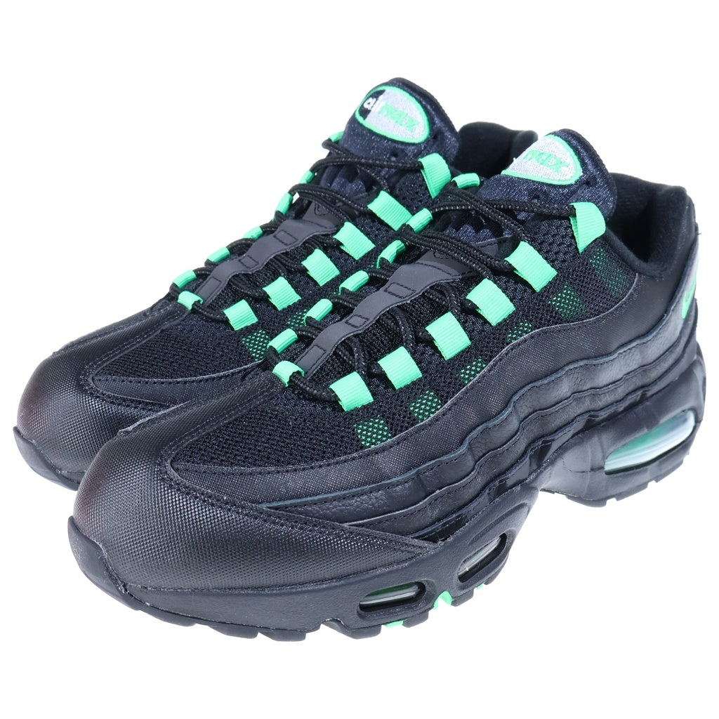 NIKE(ナイキ) AIR MAX 95 OG BIG BUBBLE エアマックス95 ビッグバブル ローカットスニーカー ブラック/グリーン US9.5/27.5cm IB1667-002